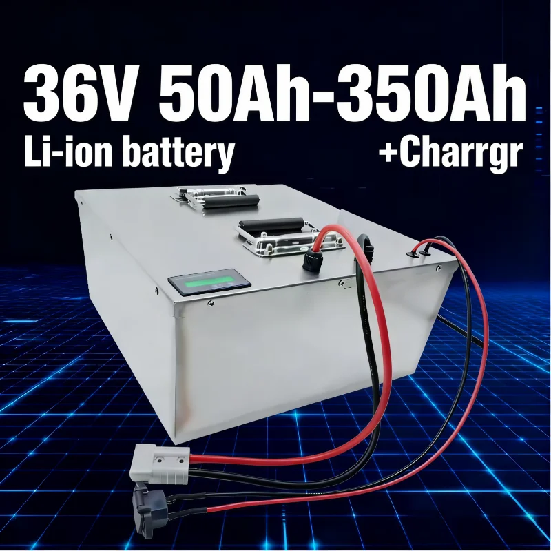 Golf Equipment Industry - 高容量 36V リチウムイオンバッテリー 50Ah-350Ah AGV ゴルフカート産業用エネルギー貯蔵装置